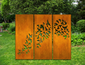Outdoor Metal Privacy Fence Screen Panels (60” & 72”) – Heavy-Duty Steel for Backyard & Patio
