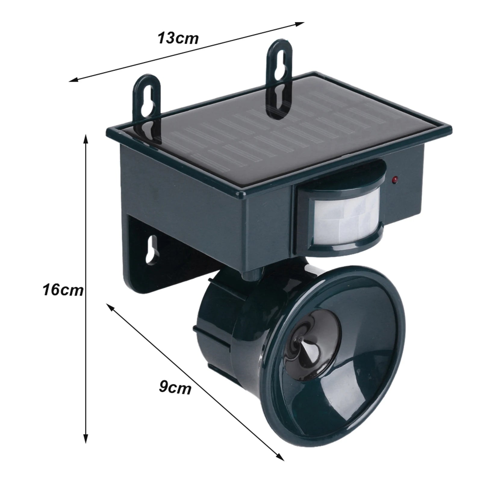Solar Powered Bird Repeller Motion Sensor Ultrasonic Bird Deterrent