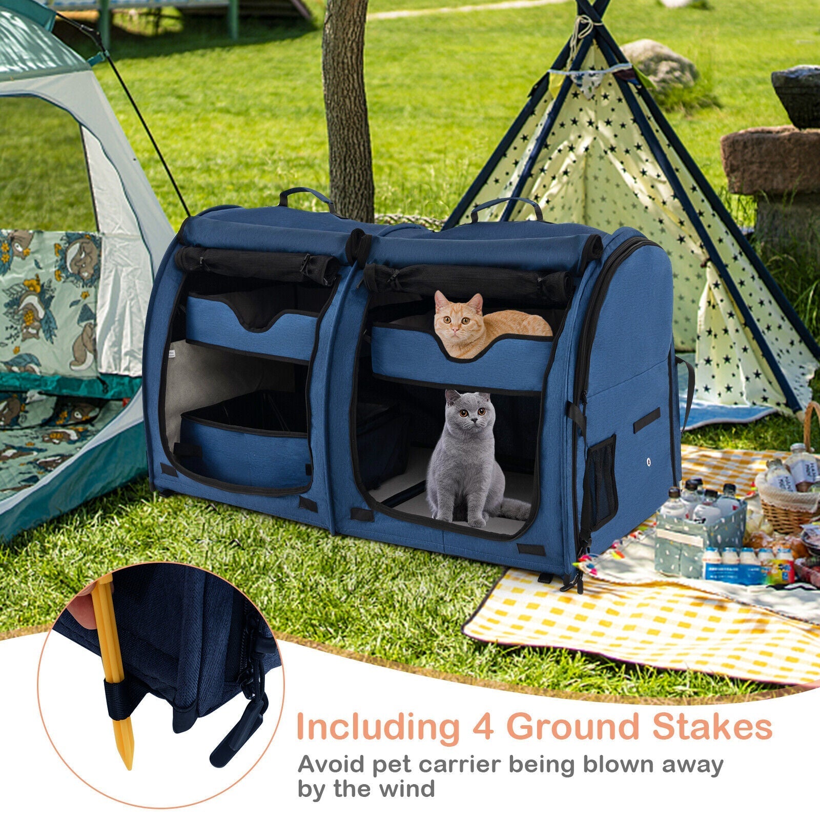Garden Kneeler and Seat Foldable Gardening Stool with Wide EVA Foam Padding