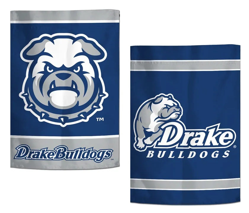 Drake Bulldogs 2 Sided Garden Flag