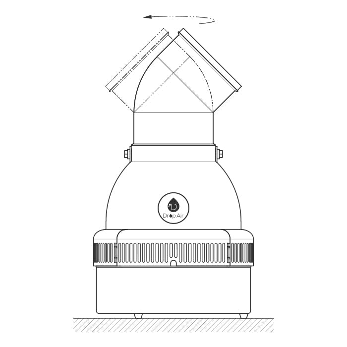 Drop Air X Humidifier, 200 Pints Per Day