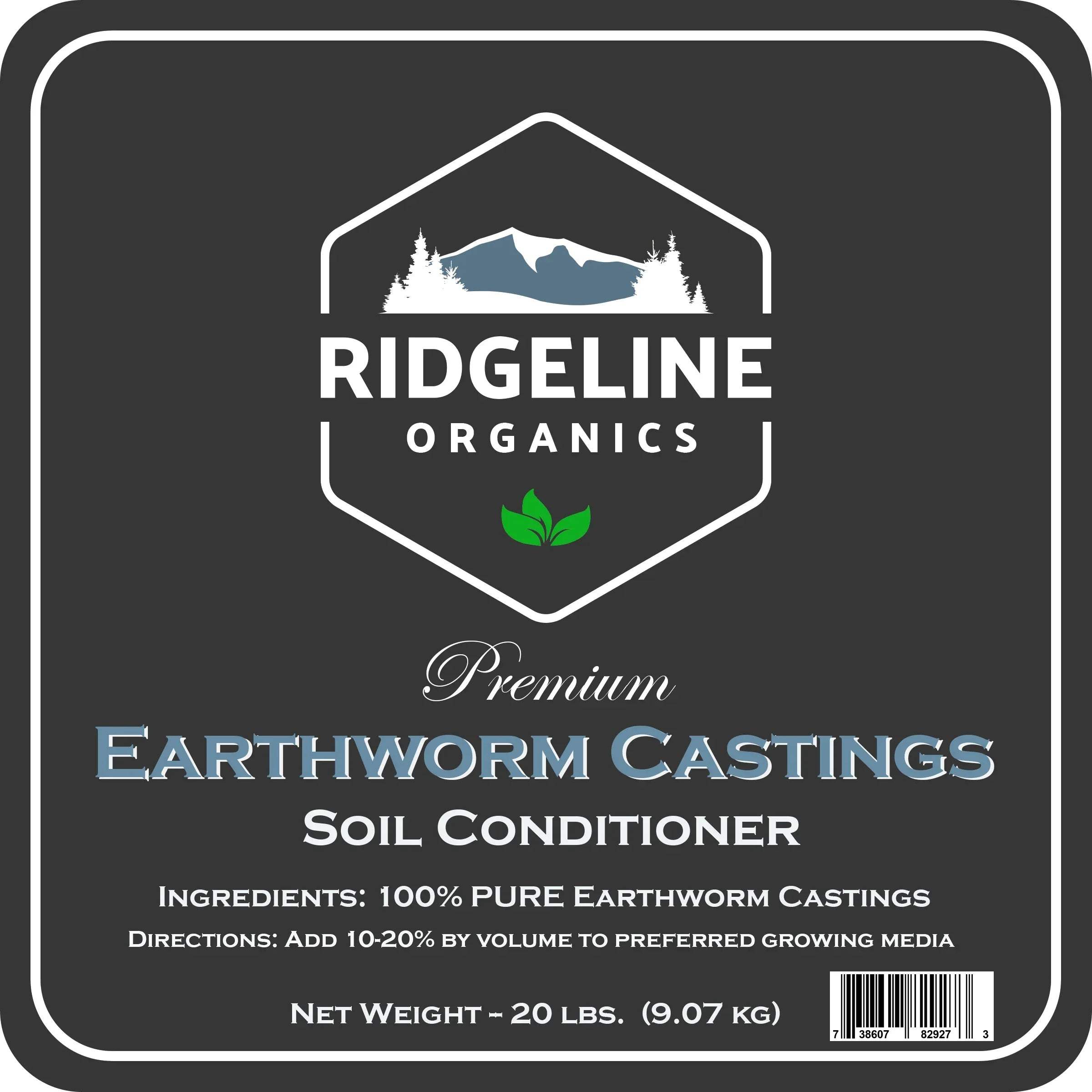 Ridgeline Organics Premium Earthworm Castings