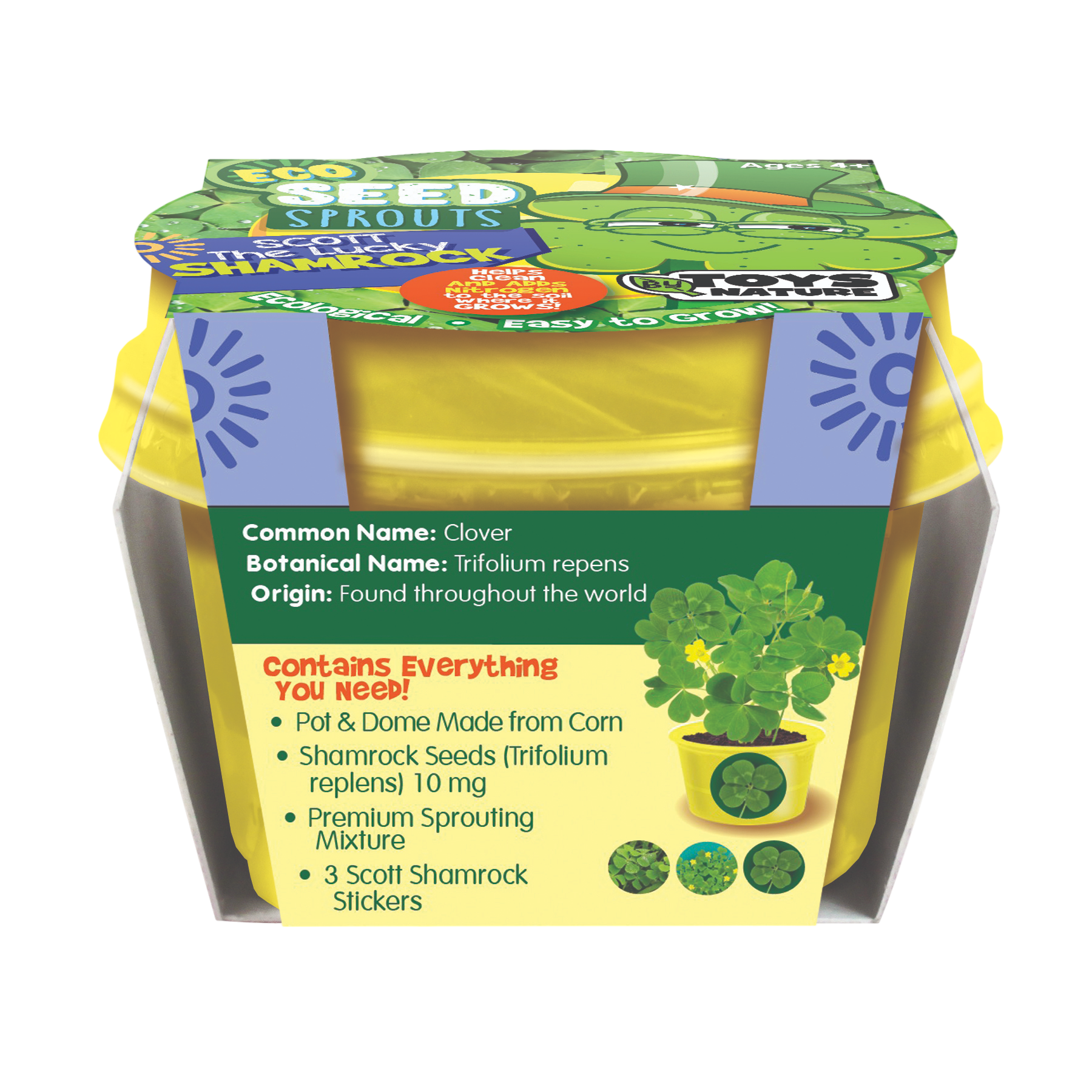 Eco Seed Sprouts 6 Variety Assortment Pack – 1 of Each