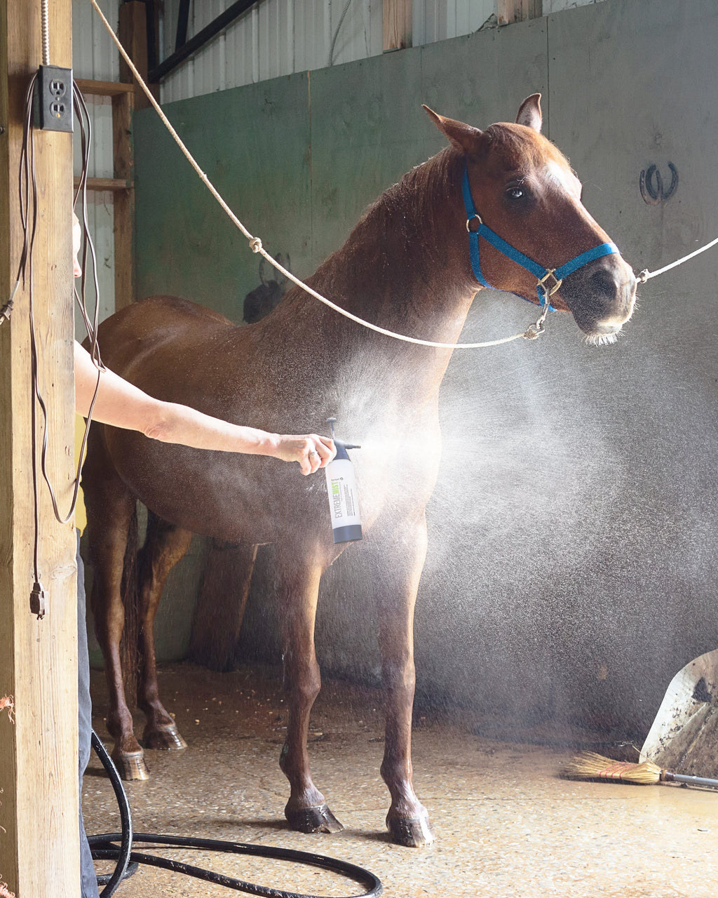 ExtremeMIST® Horse Fly Spray Bottle – Oil-Based Equine Mister with FKM (Viton-Style) Seals