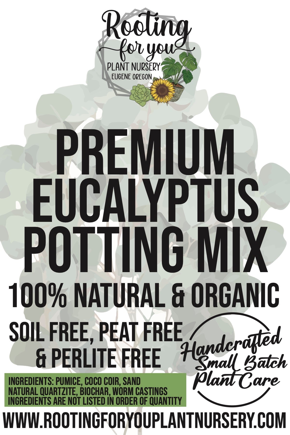 Eucalyptus Premium Potting Mix