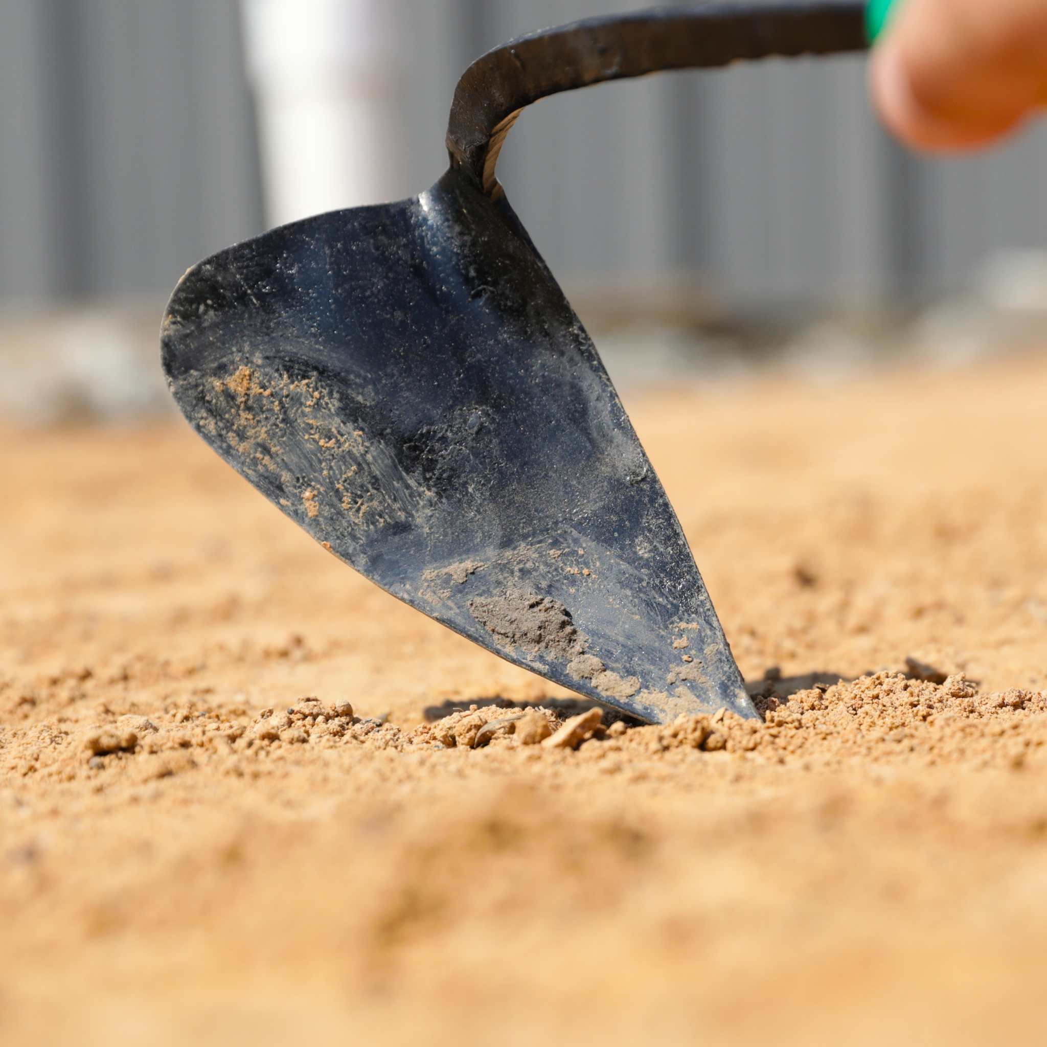 Ez-Digger Korean Triangle Blade | Short Handle
