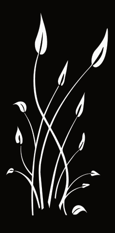 Outdoor Privacy Screens or Outdoor Metal Wall Art (46" Inch)