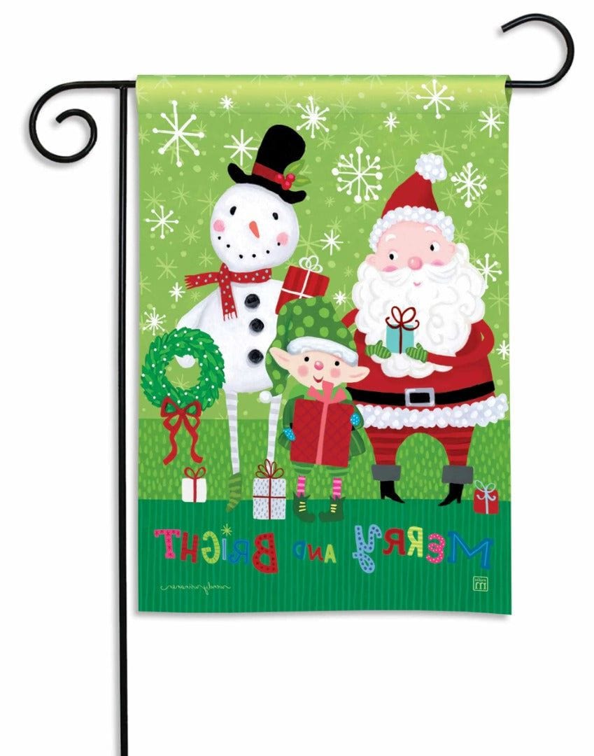 Festive Friends Garden Flag Wendy Wiinanen