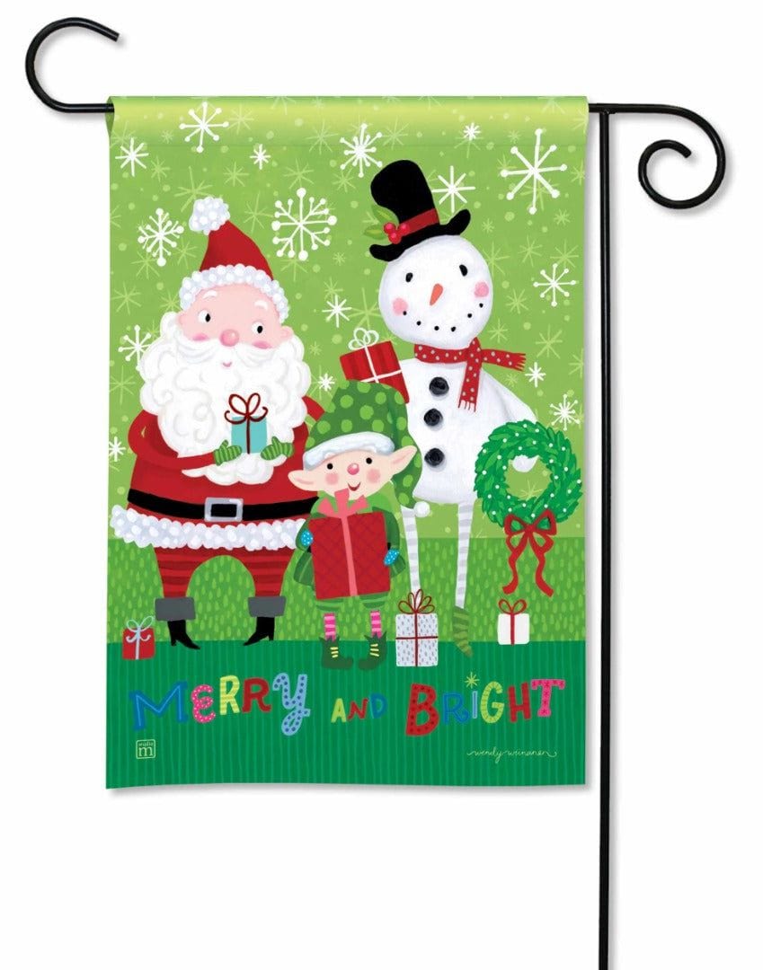 Festive Friends Garden Flag Wendy Wiinanen