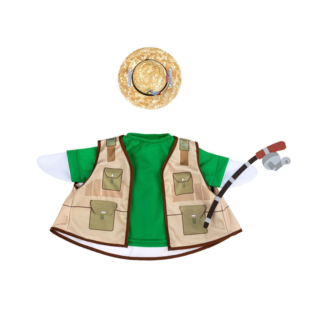 Fishing Outfit with Hat for 21-Inch Porch Goose
