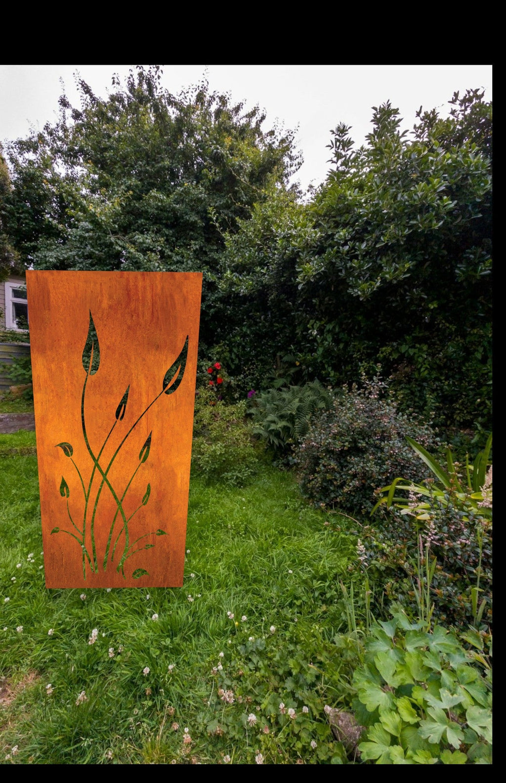 Outdoor Metal Privacy Screen Panels 24" x 60" & 24" x 72" – Heavy-Duty Steel for Patio & Fence