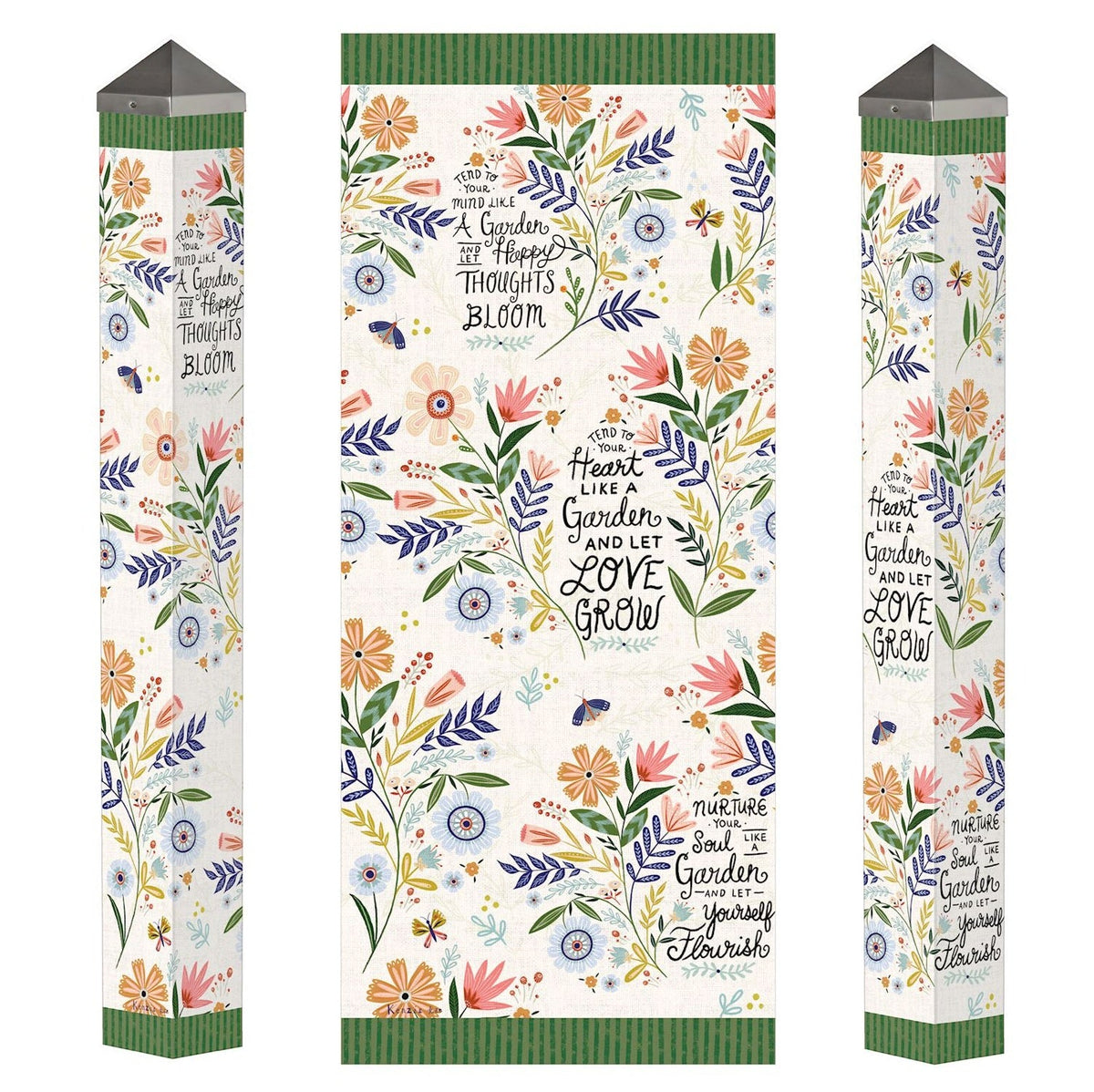 Folksy Garden 40 Inch Art Pole