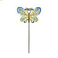 Blue-Yellow Butterfly Garden Stake
