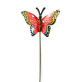 Pink Butterfly Garden Stake