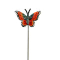 Black and Red Butterfly Garden Stake