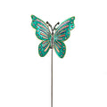 Green Butterfly Garden Stake