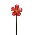 Red 3-D Garden Stake