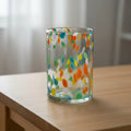Multi Color Glass Vase, 2 Size Options