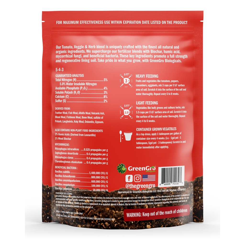 Tomato, Veggie & Herb Fertilizer