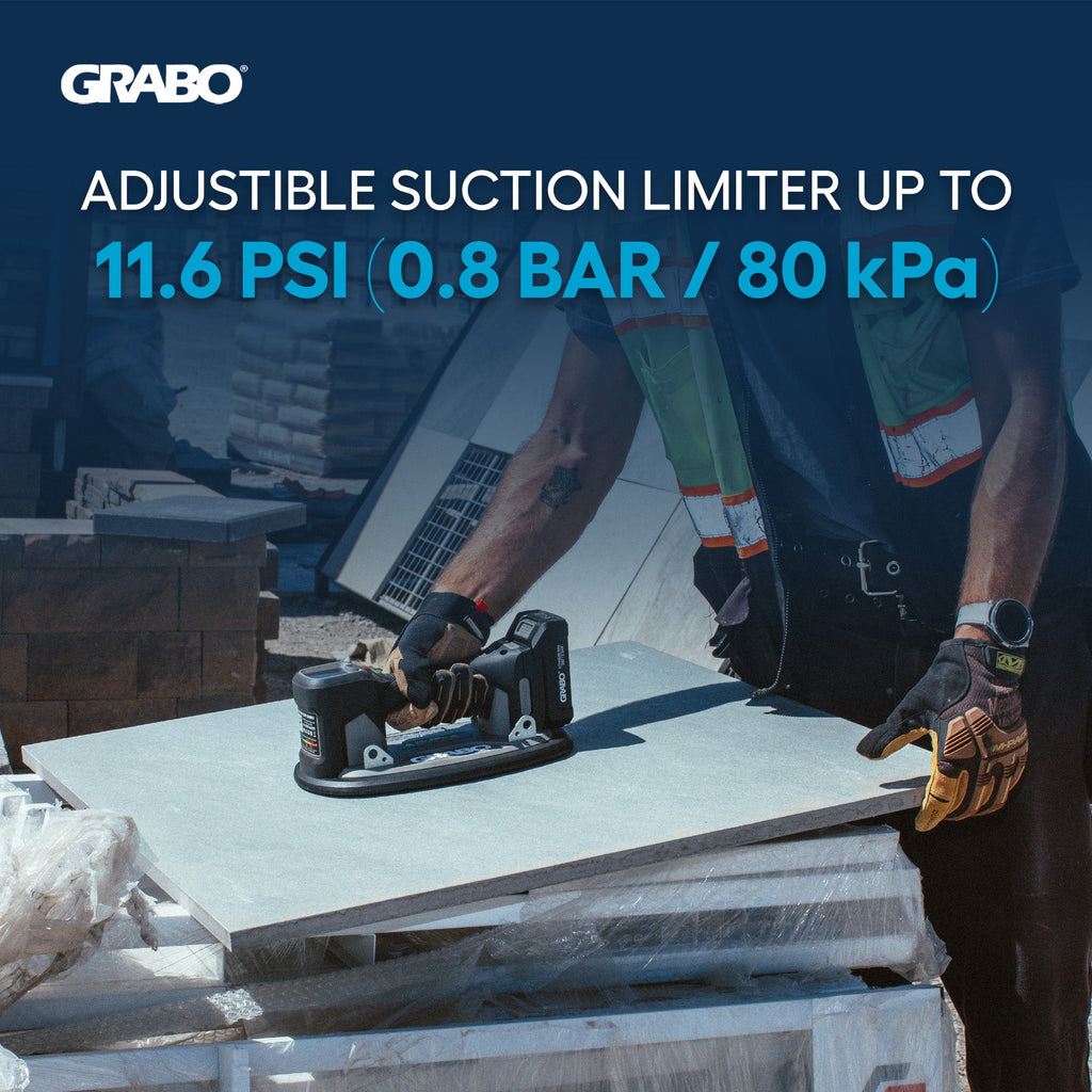 GRABO Pro Brushless Suction Gripster 375 lb, Tool Only, No Battery