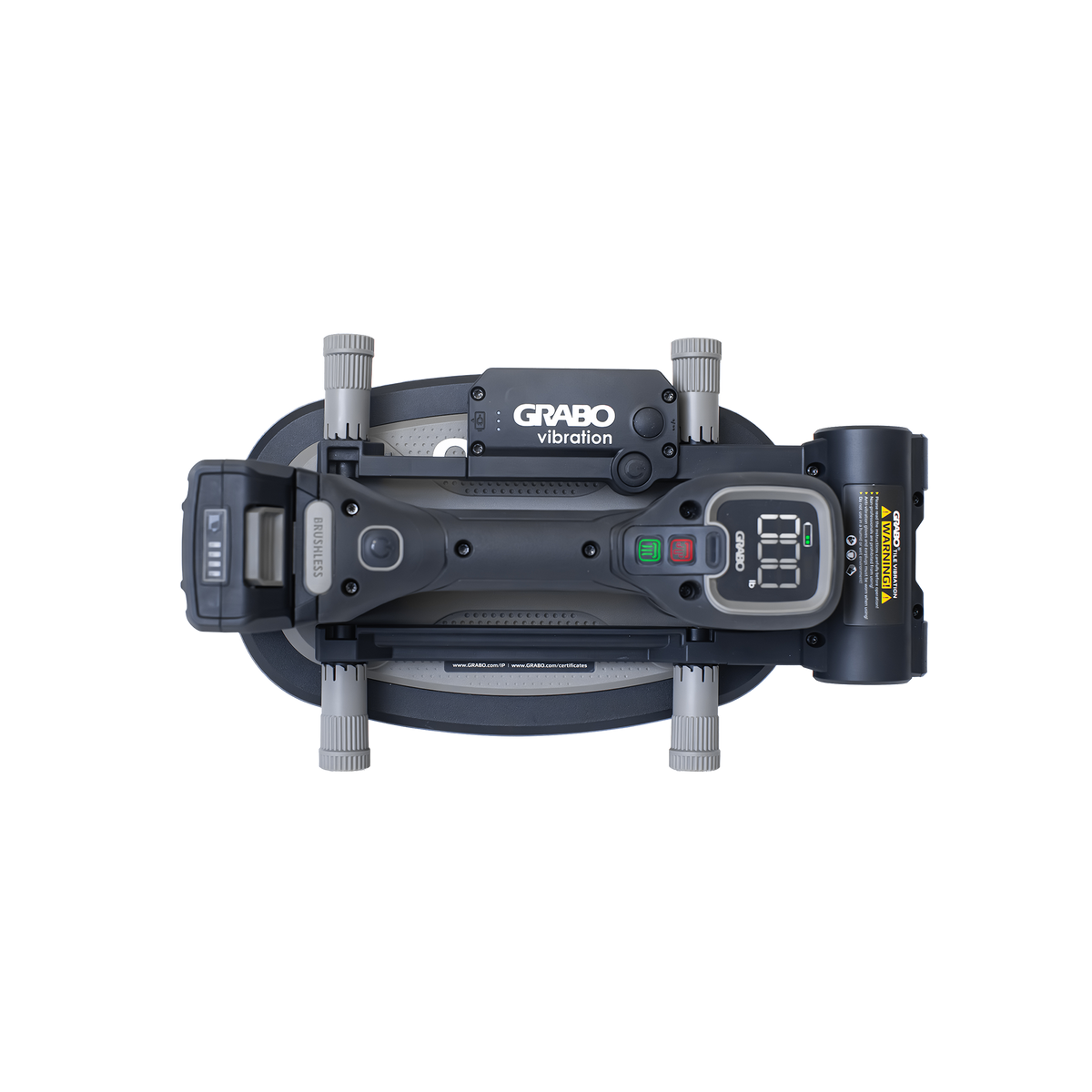 GRABO Tile Vibration Attachment for Thinset Setting