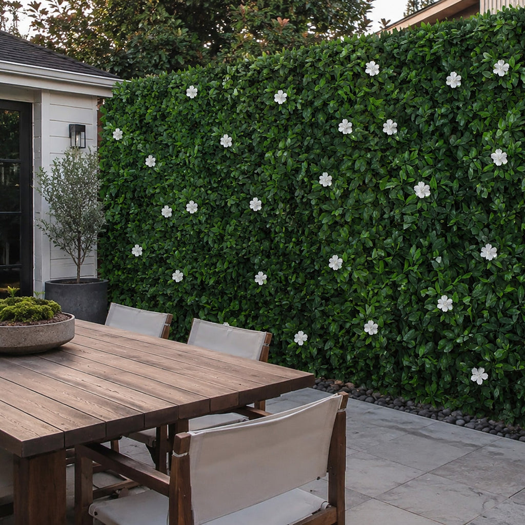 White Cuckoo Greenery Panel