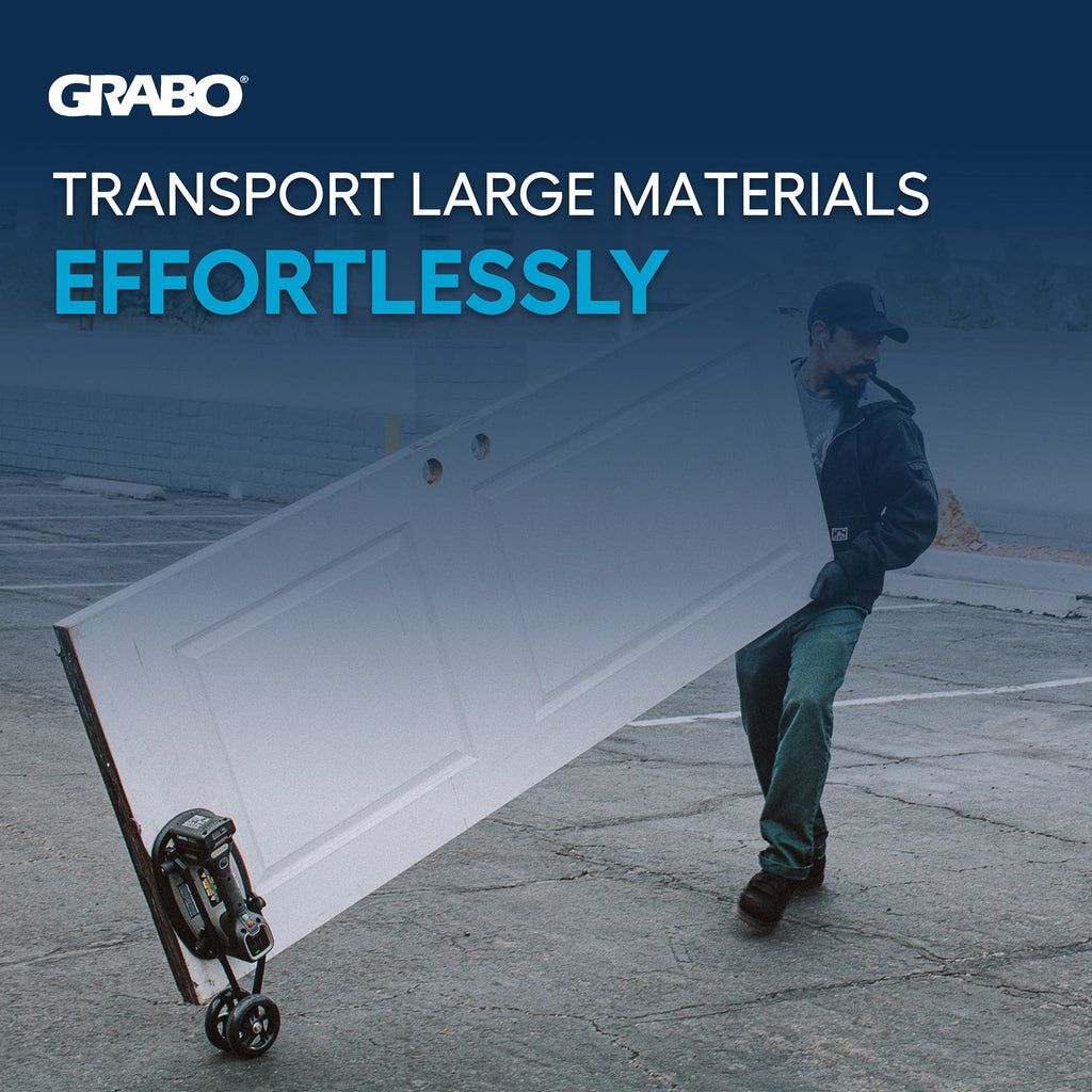 GRABO Roller Wheel Attachment for Slab and Panel Work