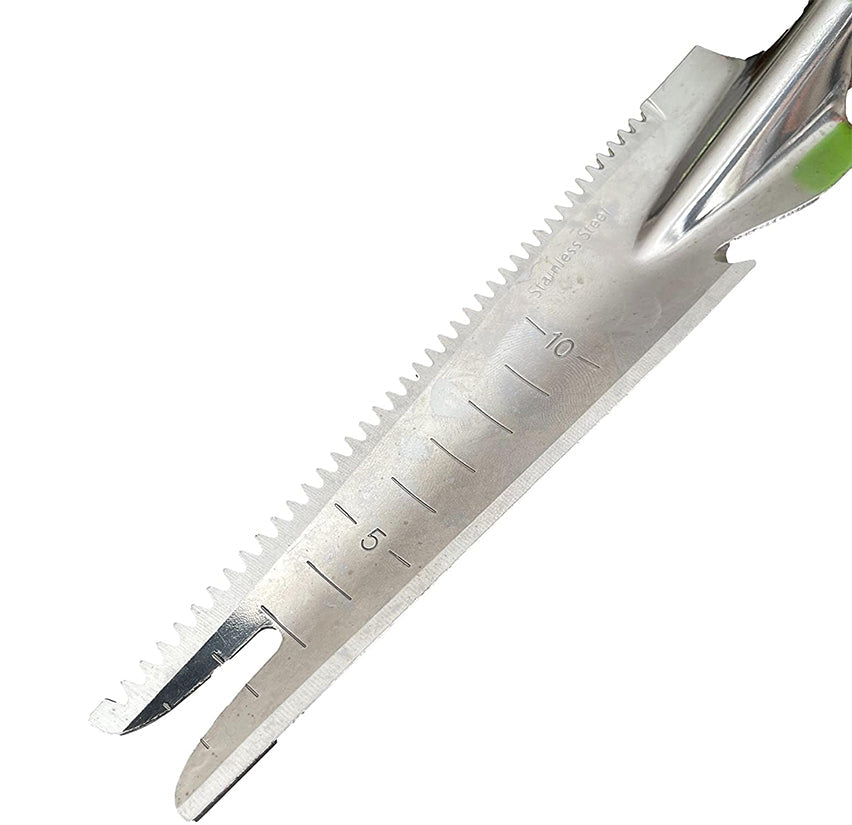 Stainless Steel 5-in-1 Garden Weeder Trowel