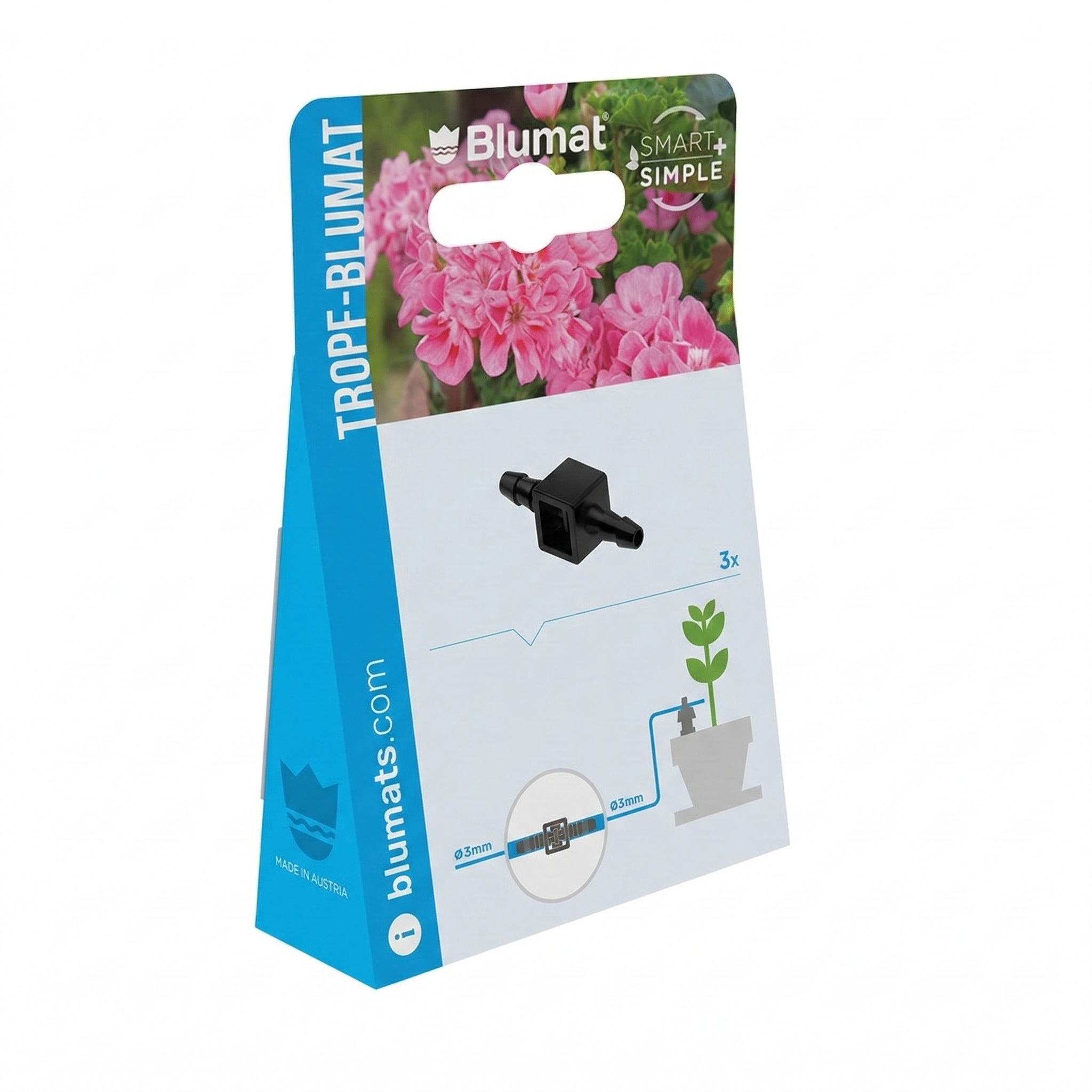 Mini-Hose Union 3-3 mm