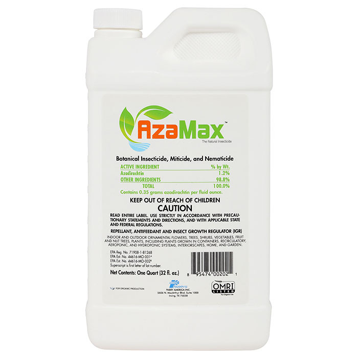 Azomax Ranges General Hydroponics AzaMax Biological Insecticide, Miticide and Nemati ...