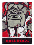 Georgia Bulldogs Garden Flag 2 Sided Justin Patten