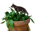 German Shepherd Plant Stake