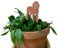 Goldendoodle Plant Stake