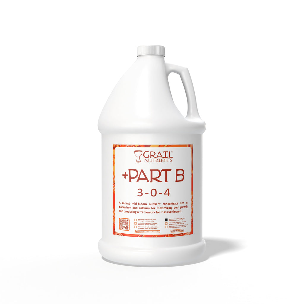 Grail Nutrients +Part B (3-0-4) Plant Fertilizer