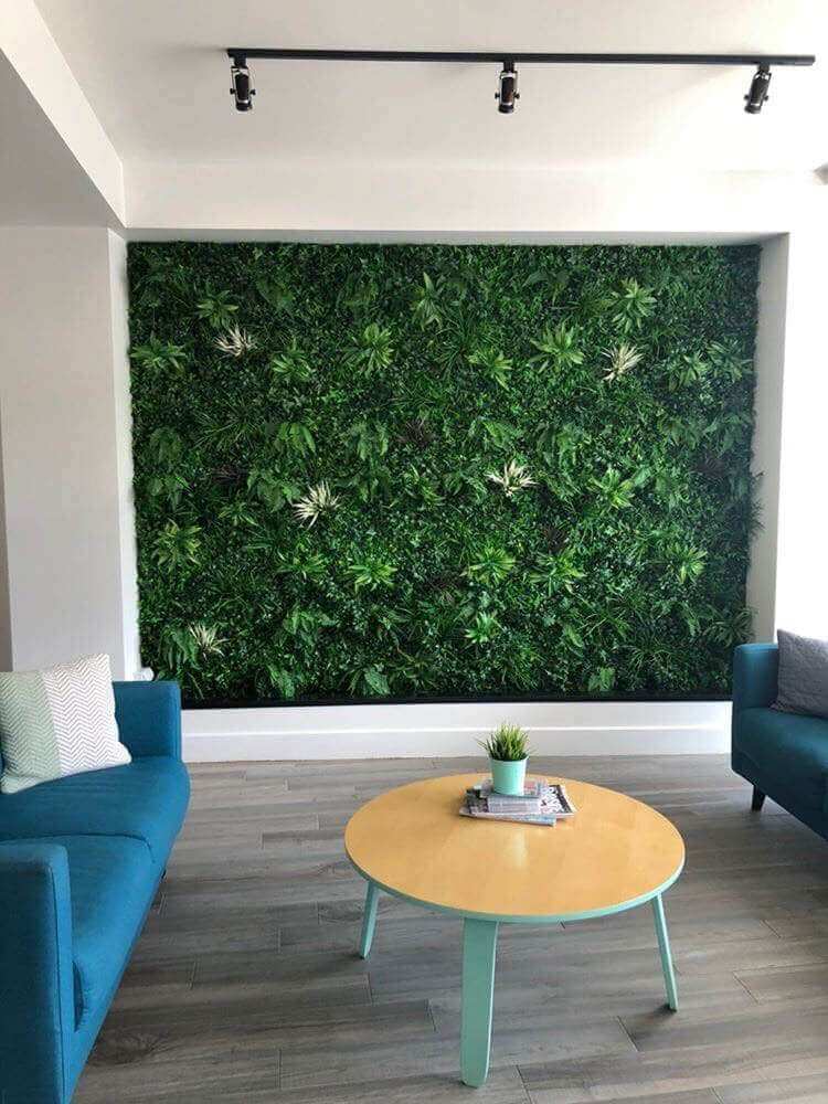 Sample Panel – Green Tropics Vertical Garden (Small Sample)