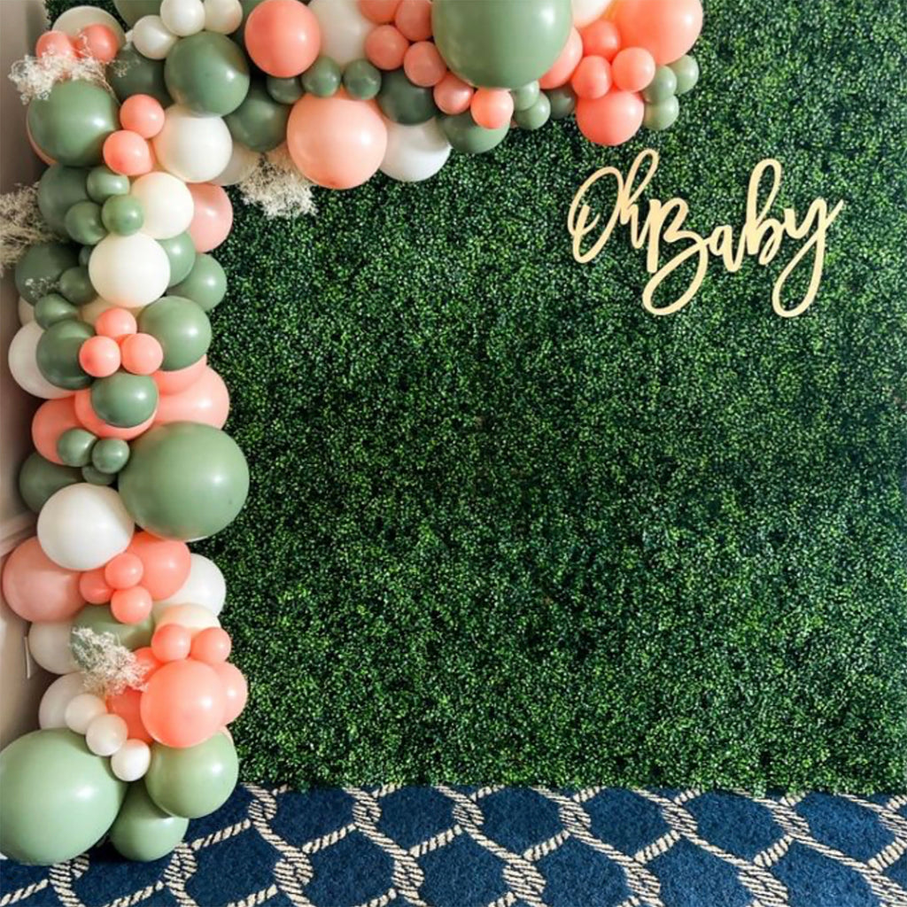 Boxwood Greenery Panels
