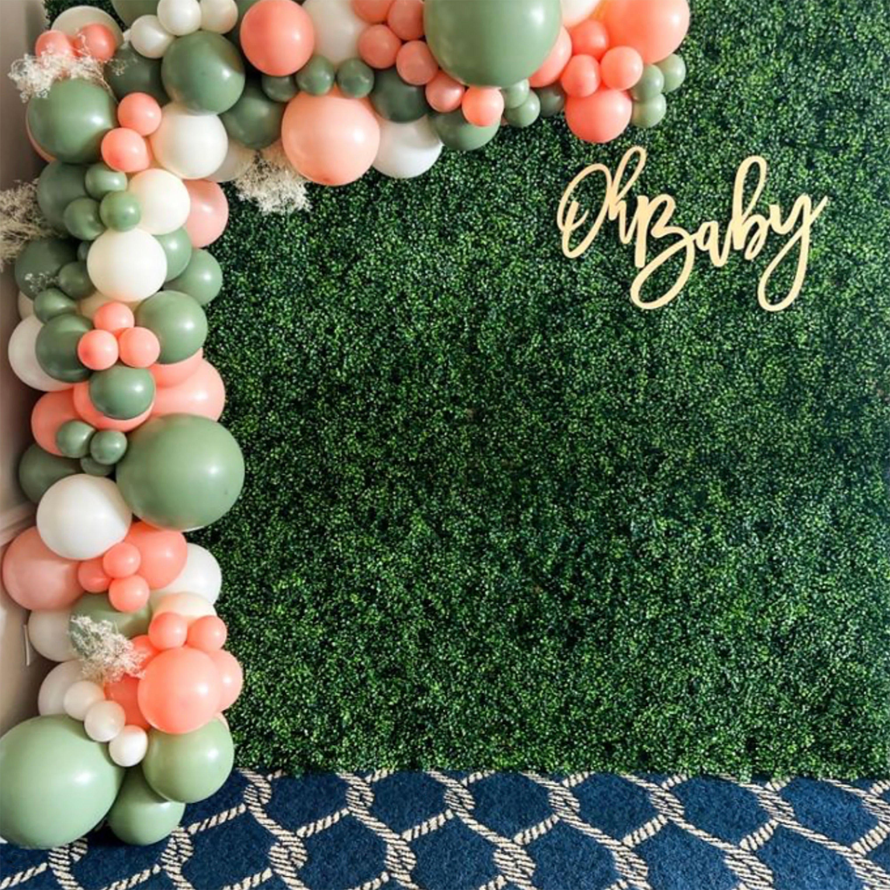 Boxwood Greenery Panels