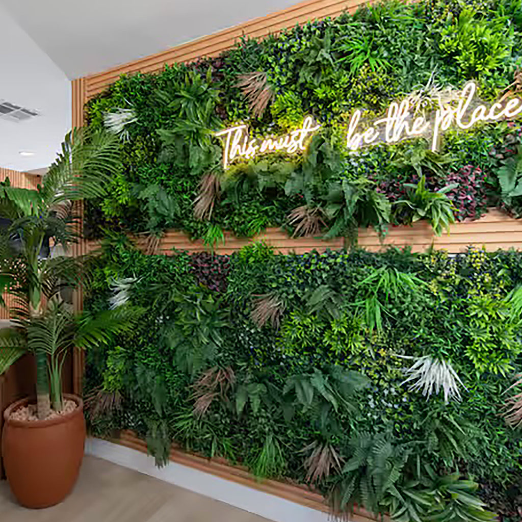 Spider Fern Greenery Panels