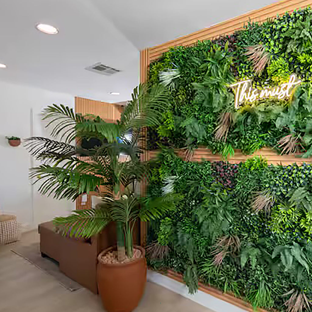 Spider Fern Greenery Panels