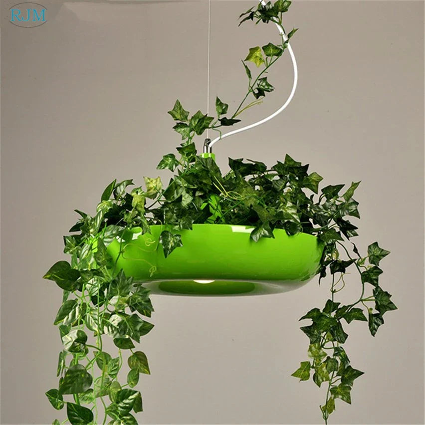 DecorBites™ Babylon Garden Pot Plants Pendant Light
