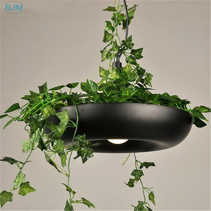 DecorBites™ Babylon Garden Pot Plants Pendant Light