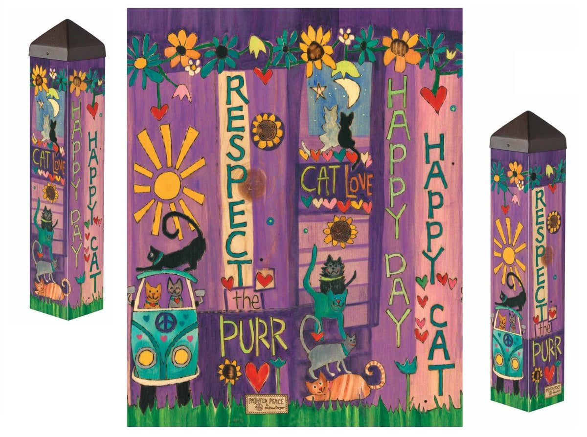 Happy Cat Art Pole 20 Inches Tall