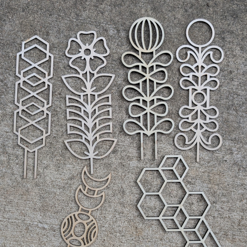 Mid Mod Trellis Set
