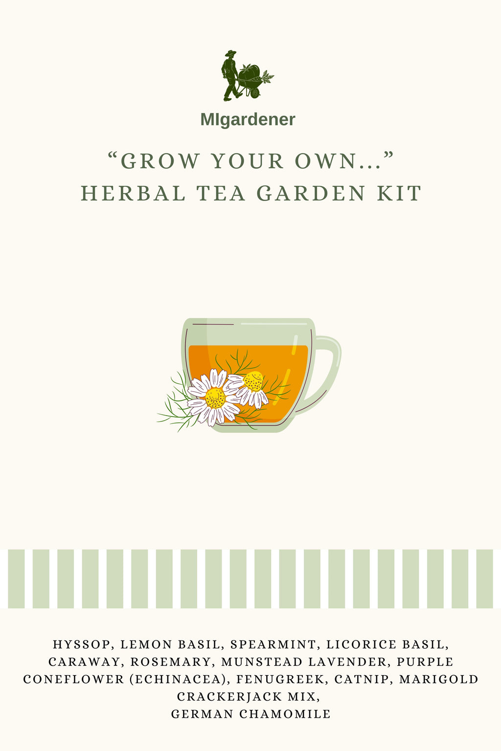 Grow Your Own Herbal Tea Kit