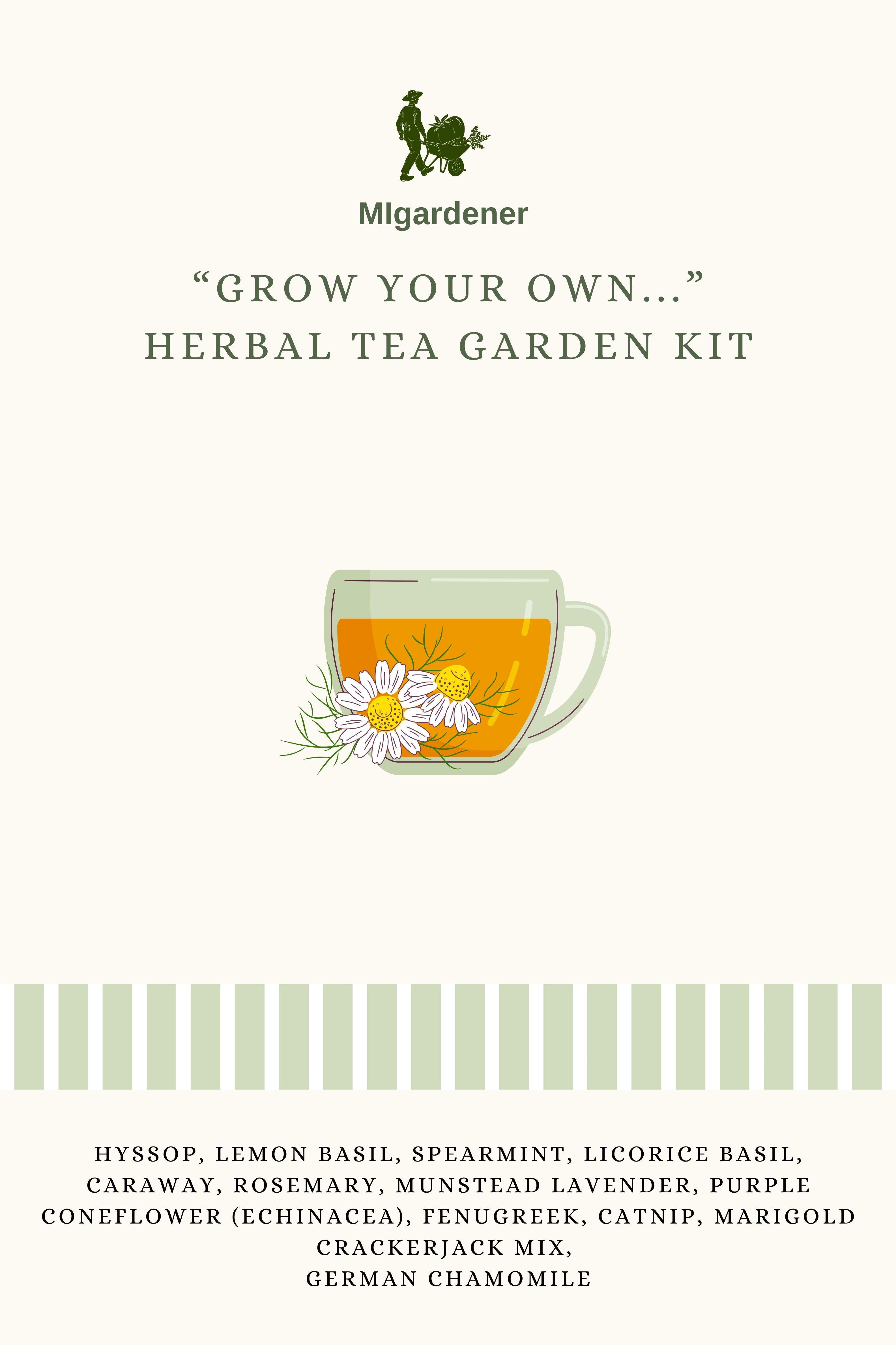 Grow Your Own Herbal Tea Kit