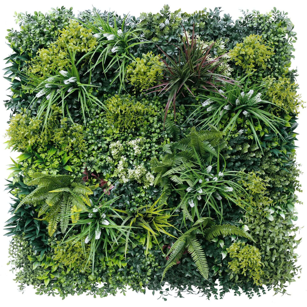 Sample Panel – Lush Spring Vertical Garden (Small Sample)
