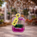 Keychain: Limited Edition Hokkaido “Floaty Marimo” Keychain – Imported from Japan