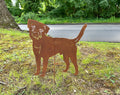 Border Terrier Garden Stake or Wall Hanging