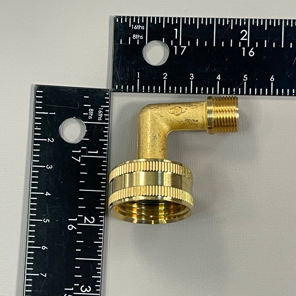 ELECTROLUX Smart Choice 3/4" Garden Hose Elbow Brass 5304493948 (New)