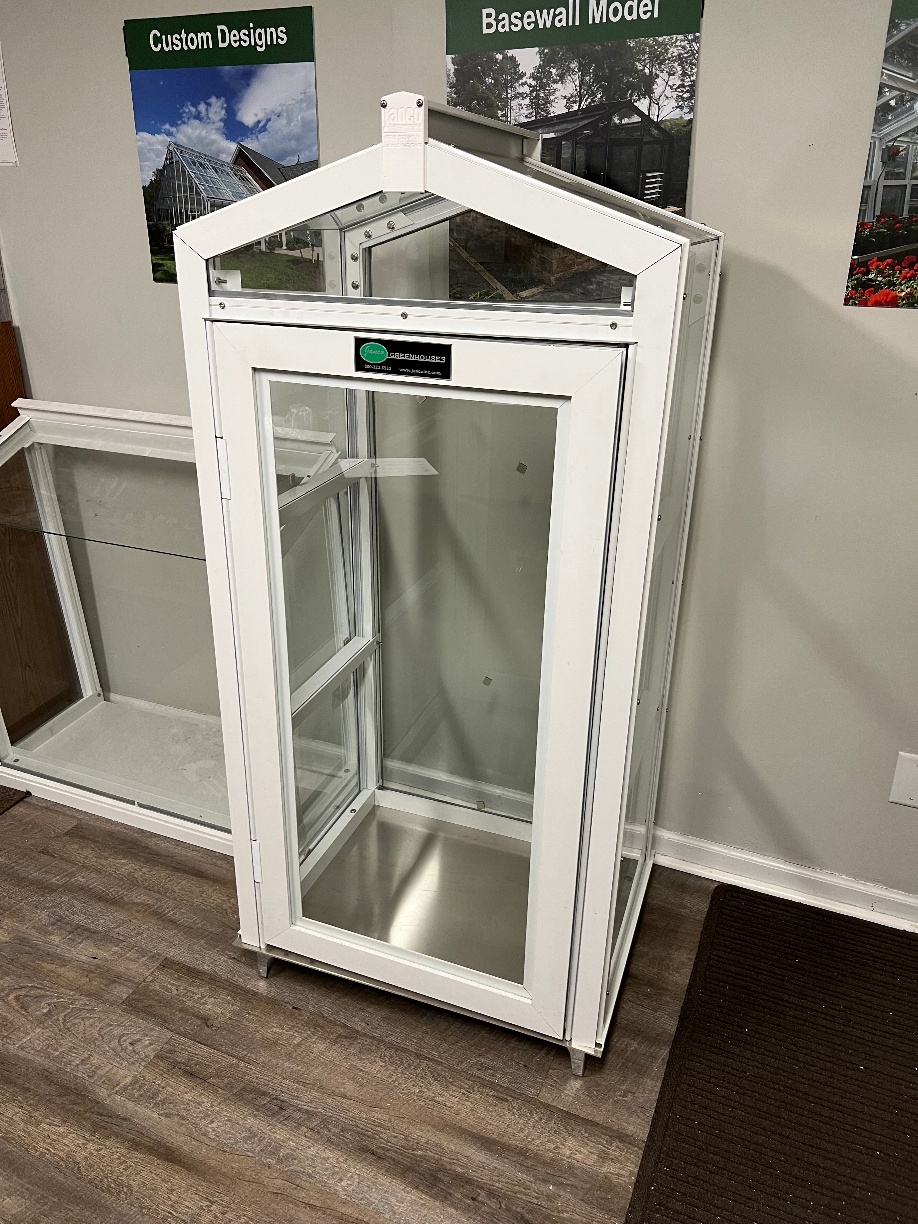 Glass Butterfly Enclosure/Outdoor Garden Cabinet
